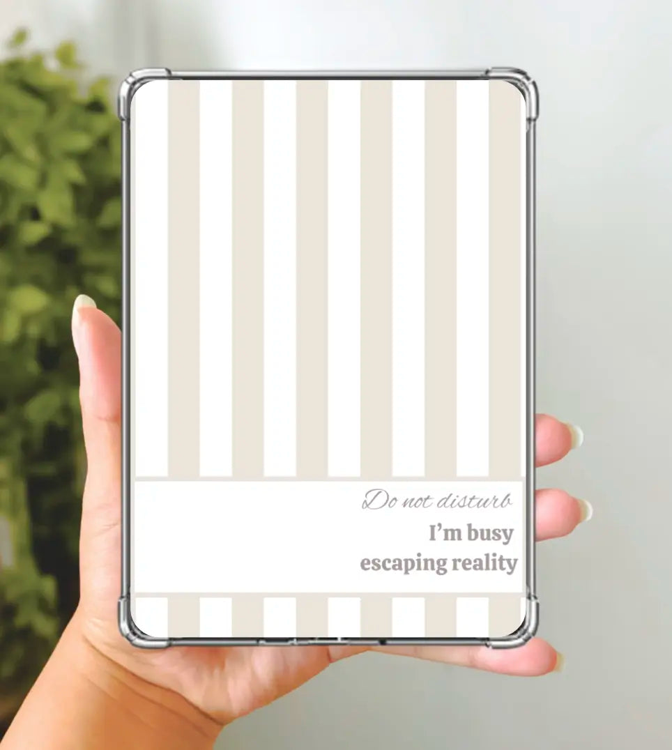 Busy Reading Kindle E-Reader Case Insert
