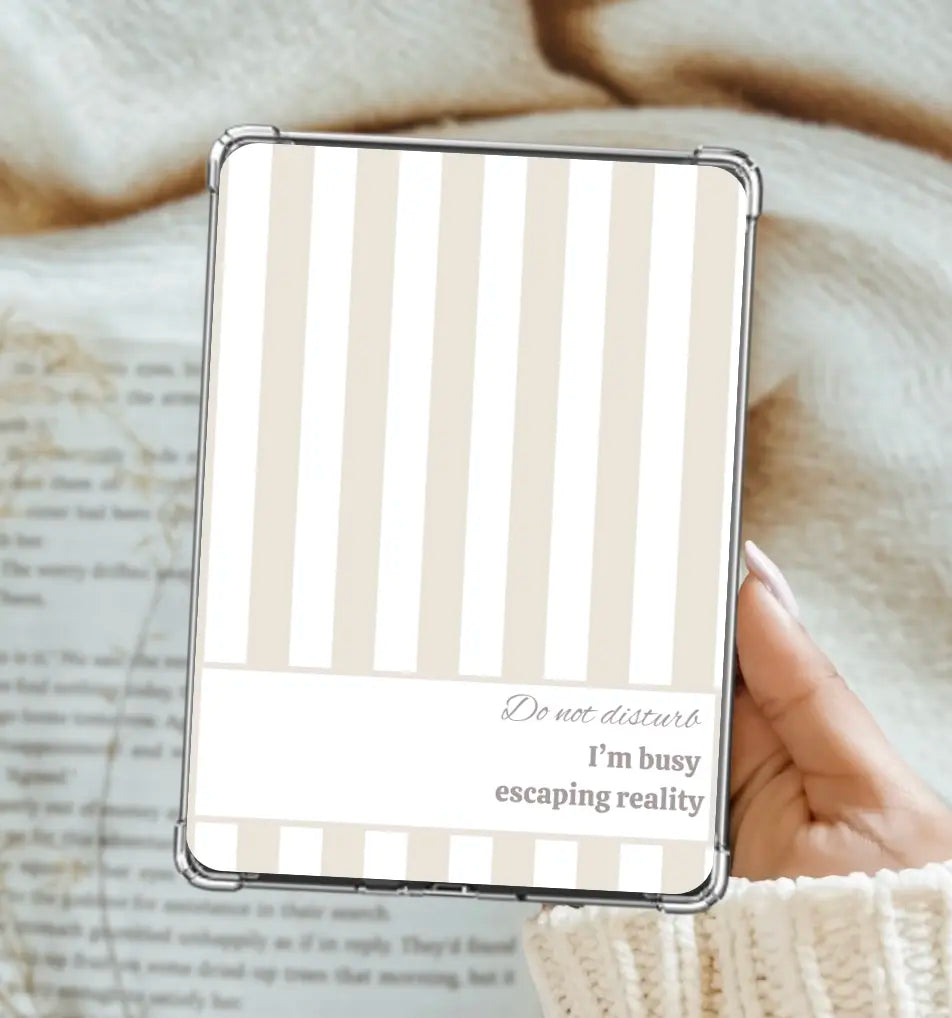 Busy Reading Kindle E-Reader Case Insert