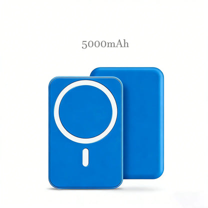 5000Mah Magnetic Charging Battery, Magsafe Wireless Fast Charging Technology, Suitable for Iphone 17/16/15/14/13/12 Series, Small and Portable Mobile Power Bank, Must-Have for Travel