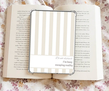Busy Reading Kindle E-Reader Case Insert