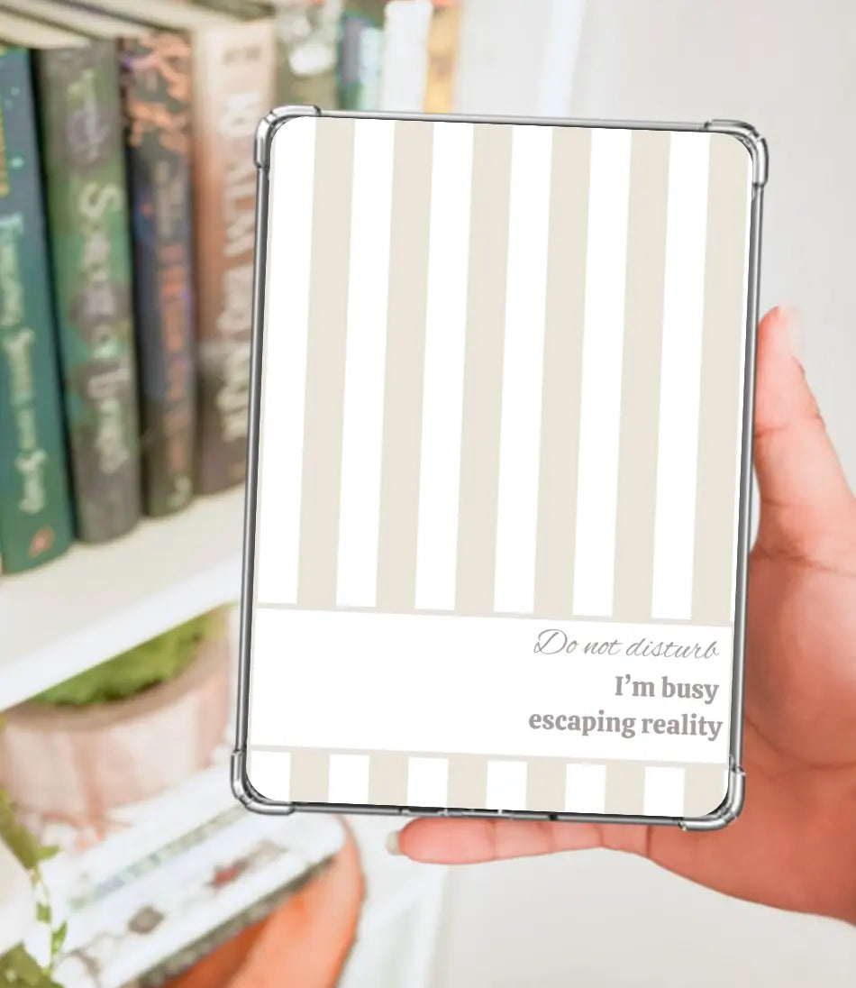 Busy Reading Kindle E-Reader Case Insert