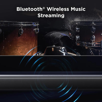 TCL S55H 2.1 / S45H 2.0 Sound Bar with Wireless Subwoofer for Smart TV | Dolby Atmos DTS:X Auto Room Calibration| 220W Power Wireless Bluetooth Home Theater Audio | App Control & Remote Control | Latest Model