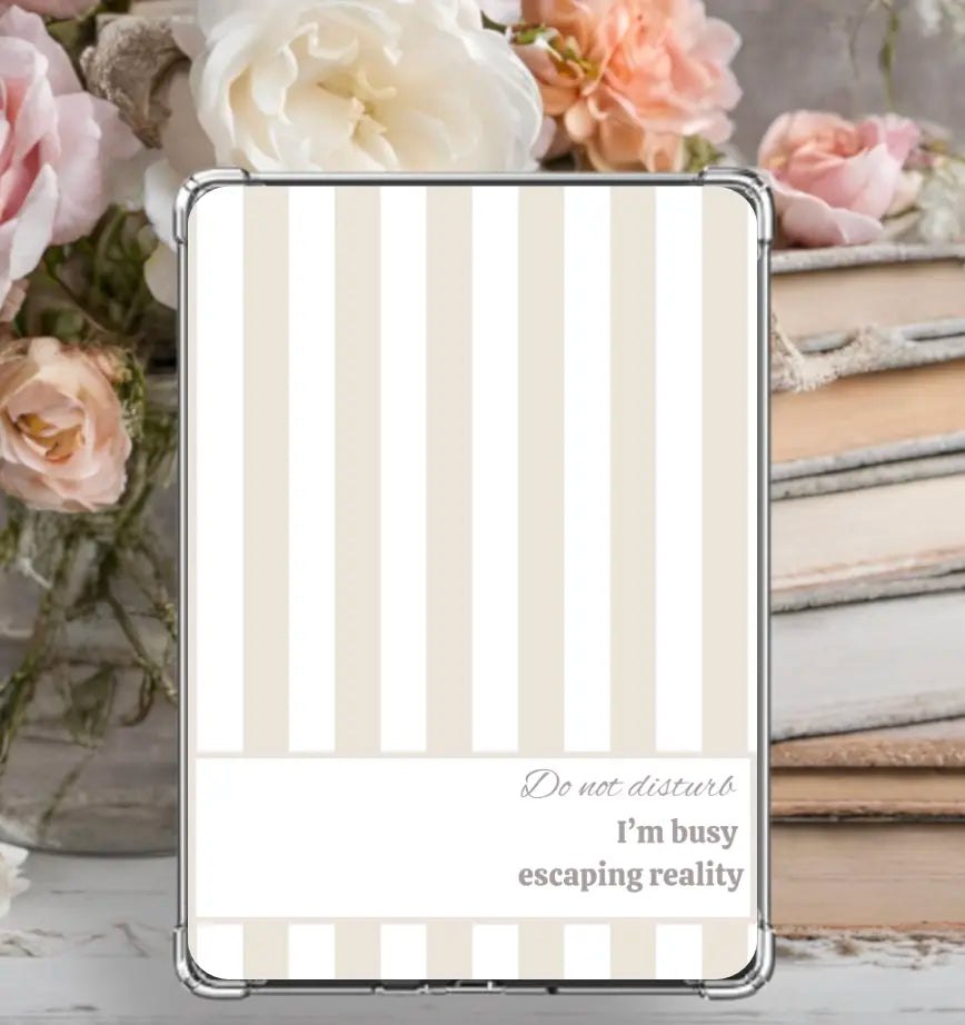 Busy Reading Kindle E-Reader Case Insert