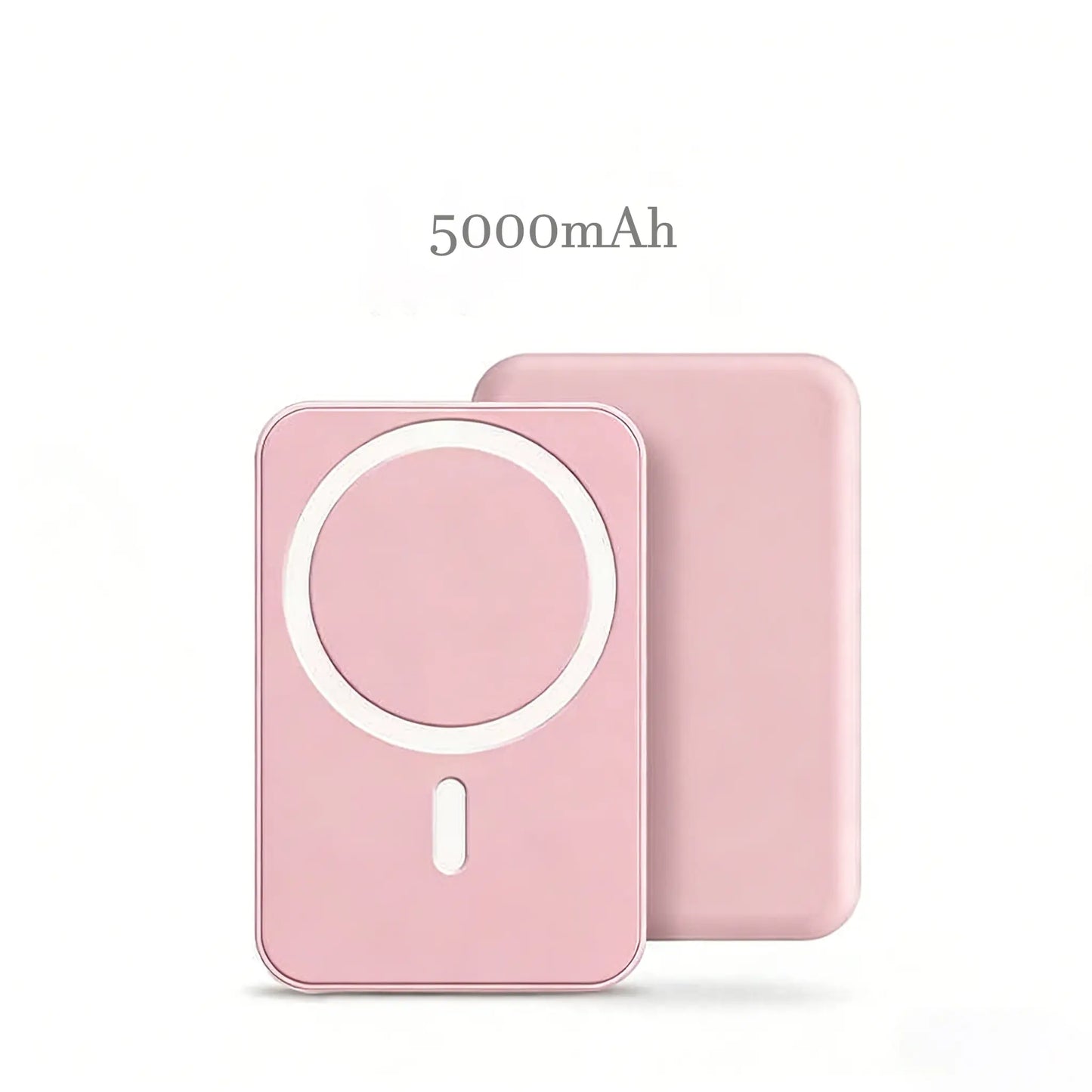 5000Mah Magnetic Charging Battery, Magsafe Wireless Fast Charging Technology, Suitable for Iphone 17/16/15/14/13/12 Series, Small and Portable Mobile Power Bank, Must-Have for Travel