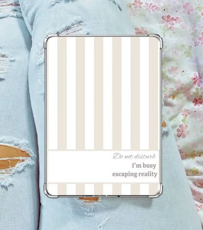 Busy Reading Kindle E-Reader Case Insert