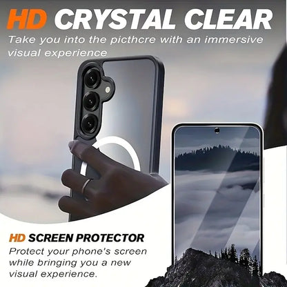 4 Pcs 9H Full Coverage Screen Protectors Suitable for Samsung A14 A15 A16 A17 A24 A25 A26 A27 A34 A35 A36 A37 A51 A52 A52S A53 A54 A55 A56 A57 Anti-Scratch Mobile Phone Tempered Glass Protective Film Suitable for Galaxy S25 FE Cellphone Accessories