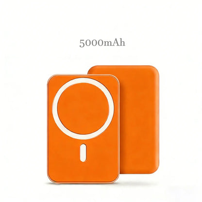 5000Mah Magnetic Charging Battery, Magsafe Wireless Fast Charging Technology, Suitable for Iphone 17/16/15/14/13/12 Series, Small and Portable Mobile Power Bank, Must-Have for Travel