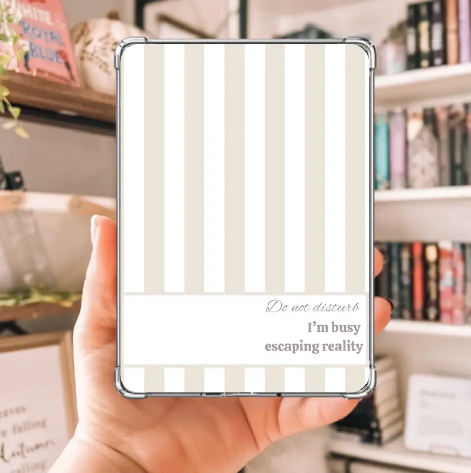 Busy Reading Kindle E-Reader Case Insert